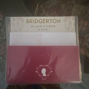 Bridgerton Place Cards New In Package‎ 16 Piece Tea Party New Sealed